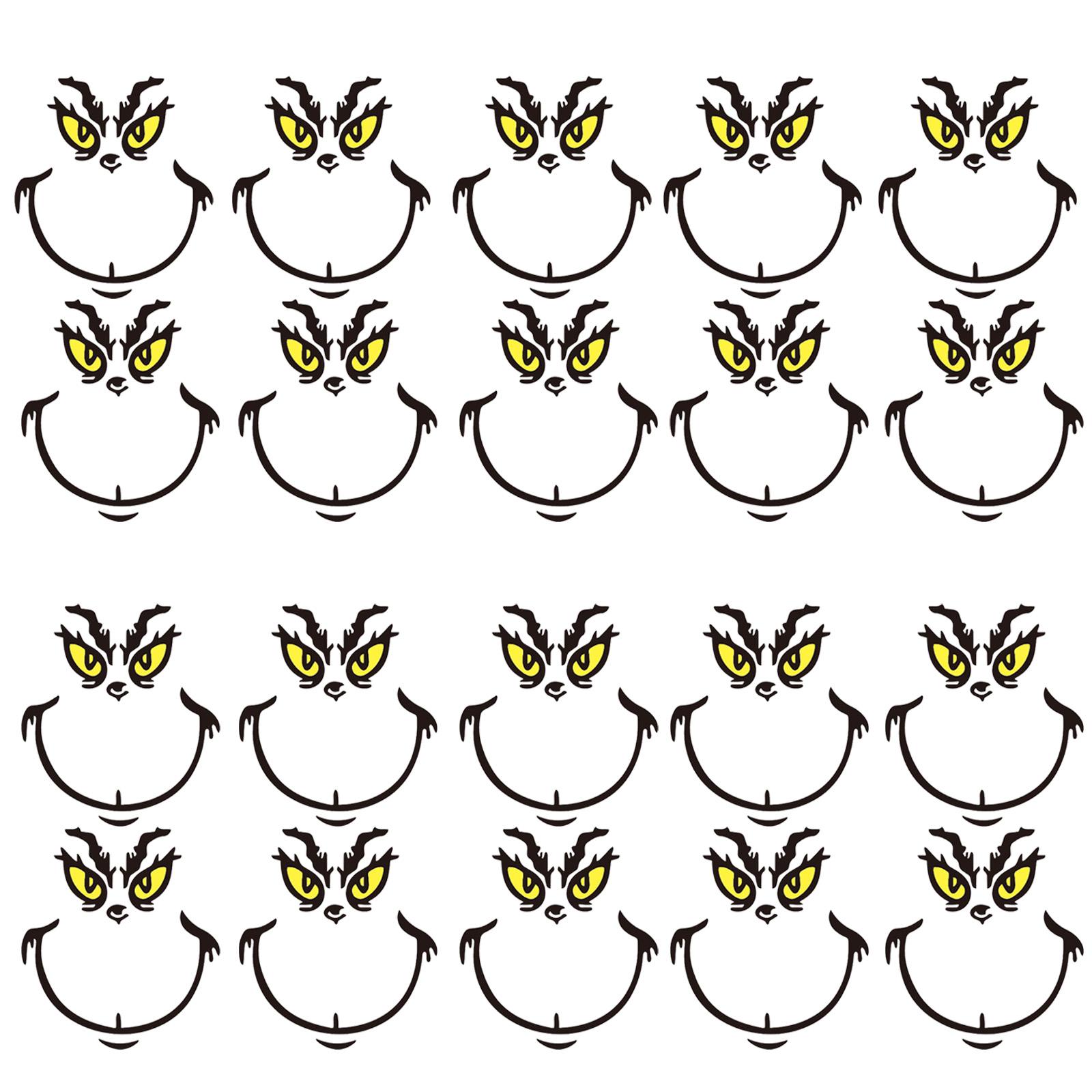 

20pcs Cartoon Stickers Diy Suitcase Refrigerator Mobile Phone Pad Guitar Computer Water Cup Stickers чёрный