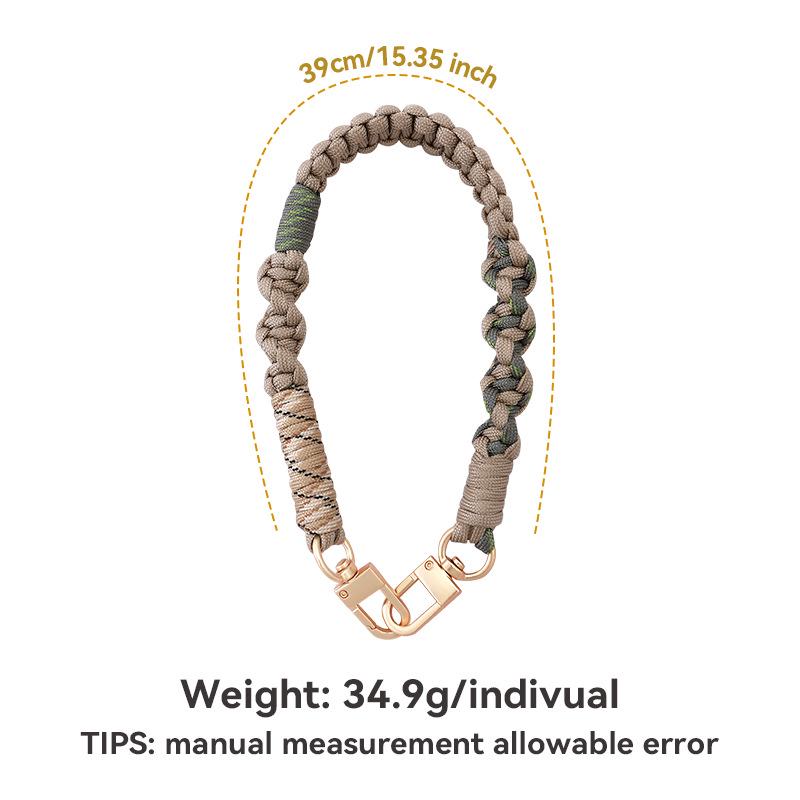 

Модний тканий шнурок для мобільного телефону: Стильний, унісекс, ідеально підходить для спорту, походів або використання на свіжому повітрі