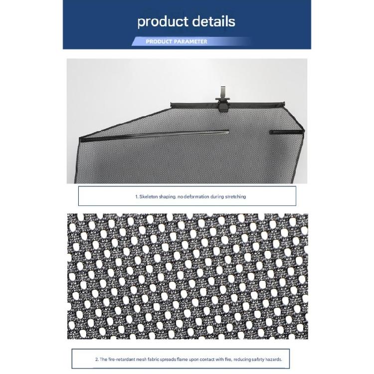 Adjustable Quick Roll Up Car Window Shade Antislip Heat Insulation Design Perfect For Short Distance Driving Pack Of 2