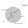 Tire Rock Cleaning Hook/ Groove Stones Remover Hook/ Tire Rock Cleaning Hook/ Stone Tire Gap Buckle/ Tire Pick Stone Tool