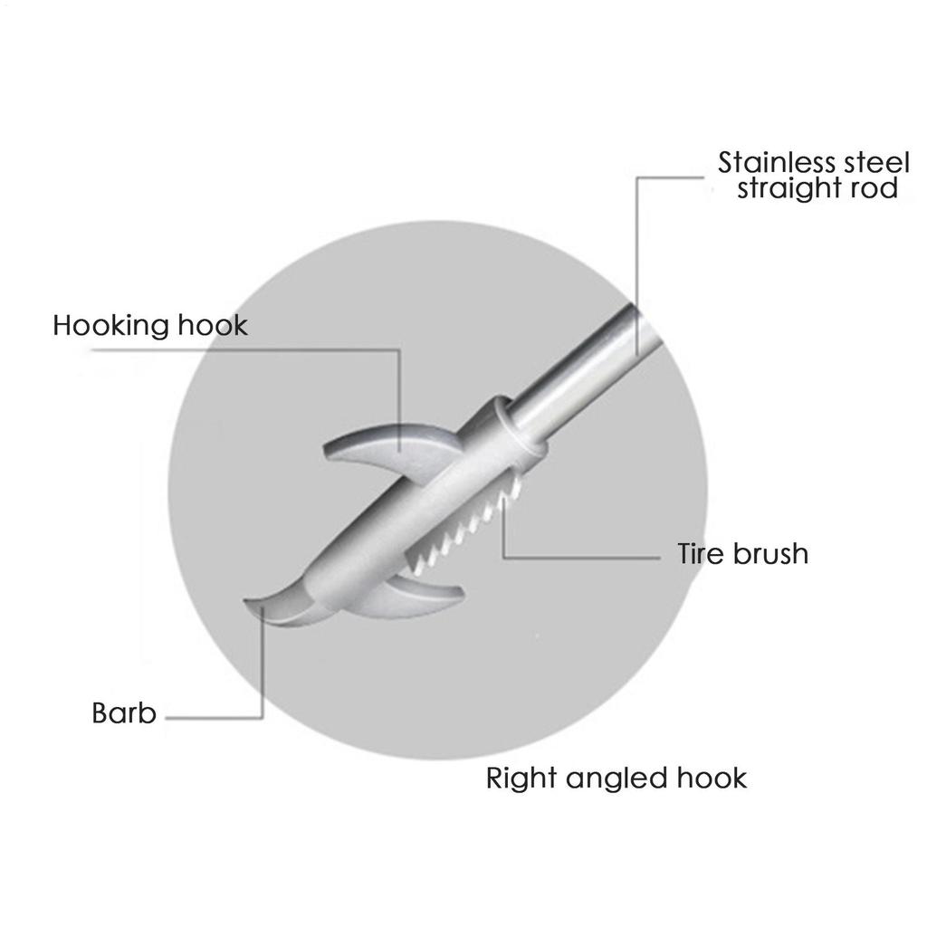 Tire Rock Cleaning Hook/ Groove Stones Remover Hook/ Tire Rock Cleaning Hook/ Stone Tire Gap Buckle/ Tire Pick Stone Tool