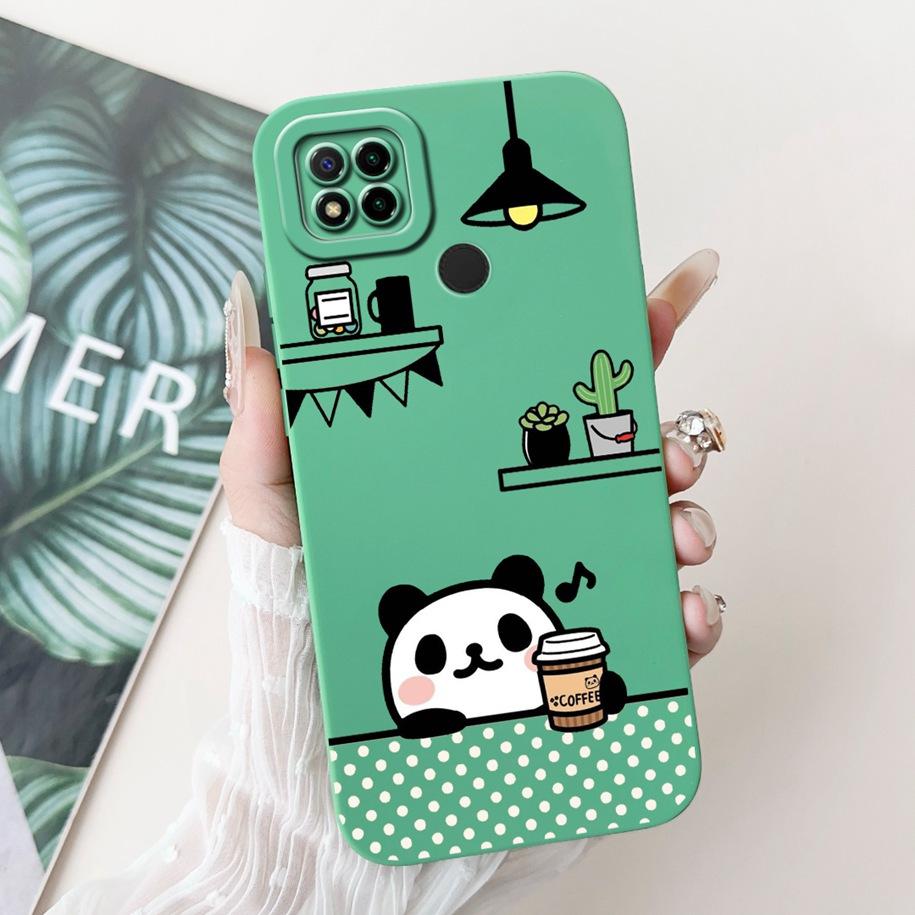 For Xiaomi Redmi 9C NFC Case For Redmi 10A Sport Cover Fashion Flower Fundas For Redmi 9 Activ 9C Anti-Drop Soft Silicone Bumper