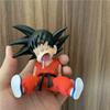New Dragon Ball Mini Goku Sleeping Figure Drooling Sleep Scene Anime Peripheral Desktop Decor Statue For Anime Fans Toy Gift