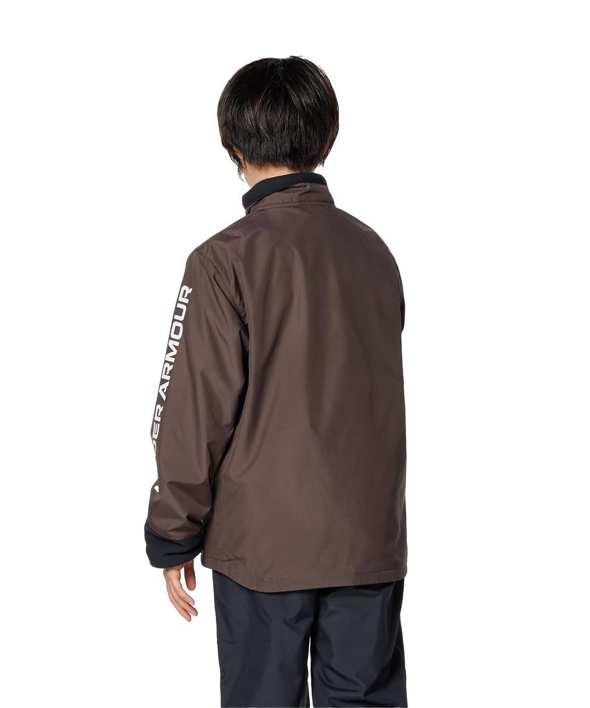 JACHETĂ UA HYBRID WOVEN CU FERMOAR COMPLET Peppercorn White YMD [Under Armour]