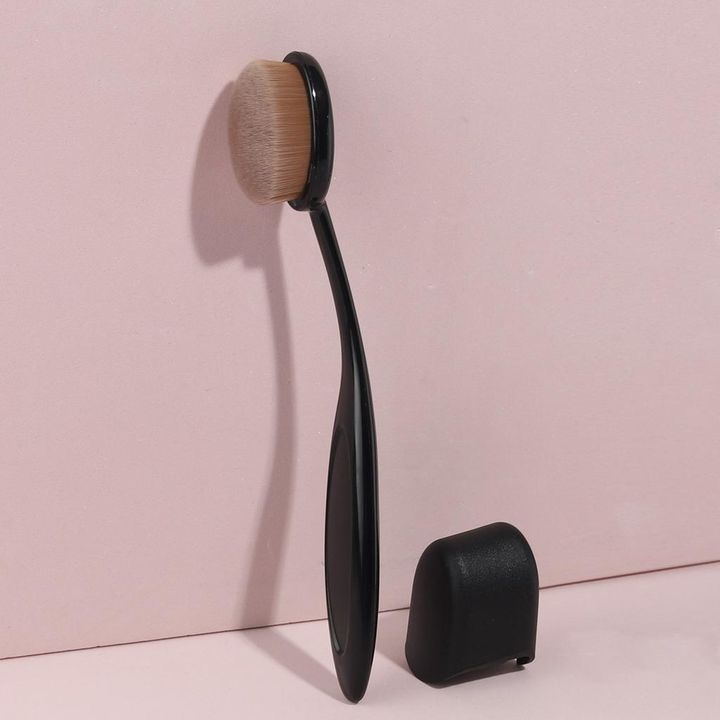 No. 4 toothbrush, makeup brush BB cream, foundation brush, bendable, no powder, no trace base makeup, beauty tool