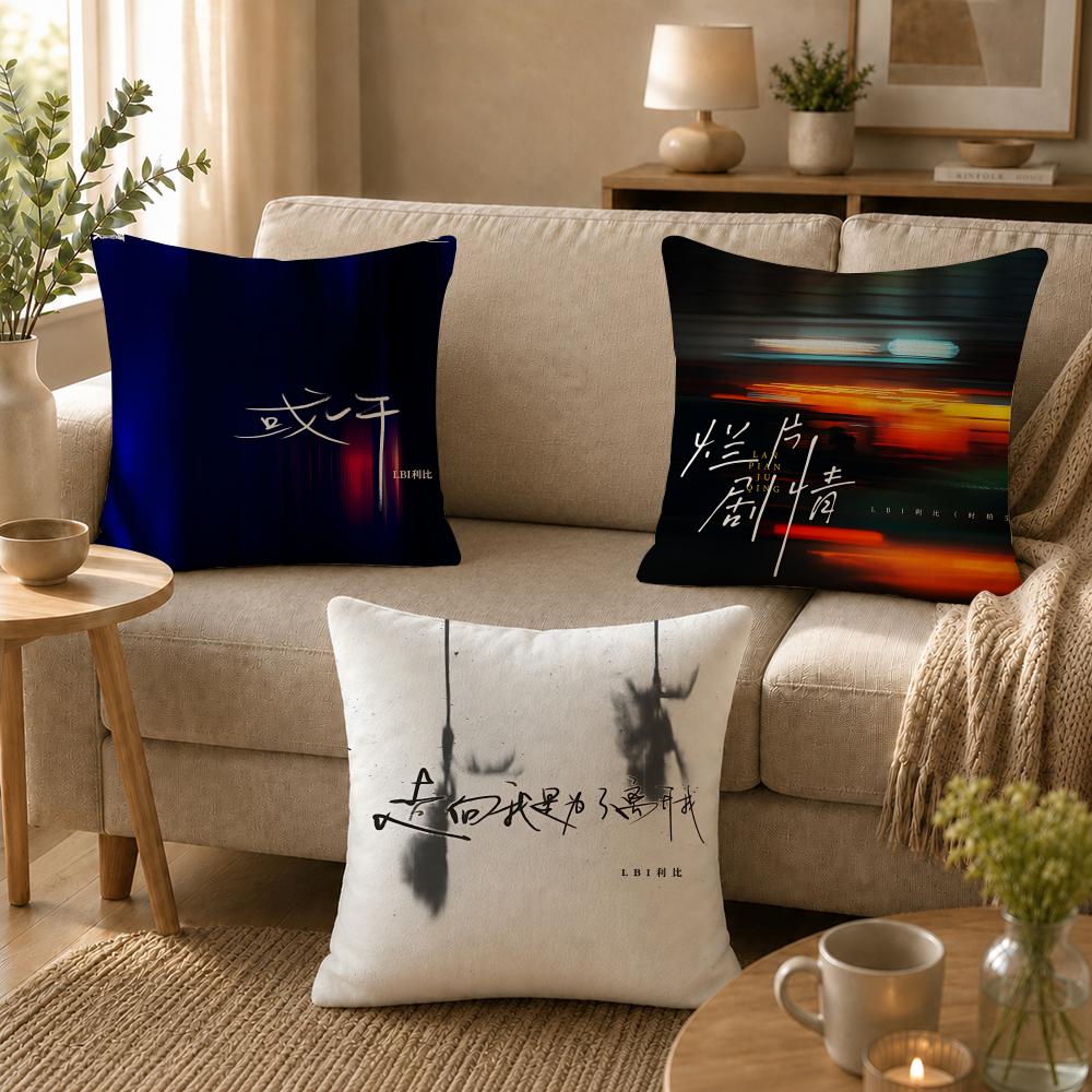Singer LLBI Cushion Cover Soft Short Plush SkinFriendly Cushion Case for MultiScene Use