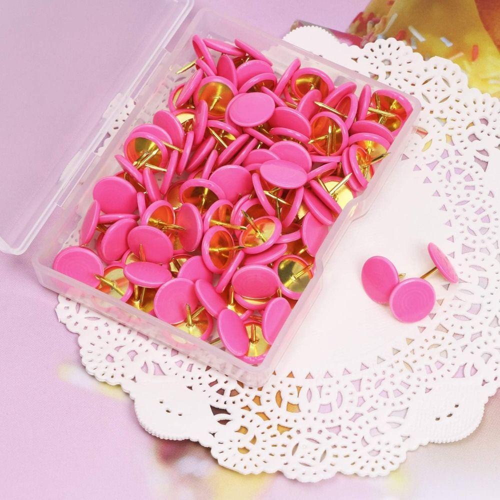 Punaises Réutilisables Lot De 600 Punaises Multicolores - Réutilisables Pour Tableaux Liège - 5 Couleurs Vives Lot 600 Punaises Tableau Liège 5 Couleurs