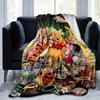 1pc, Winnie the Pooh Home Decor Blanket: Cozy Flannel Throw for Bedroom, Living Room, Travel, Camping, Car
