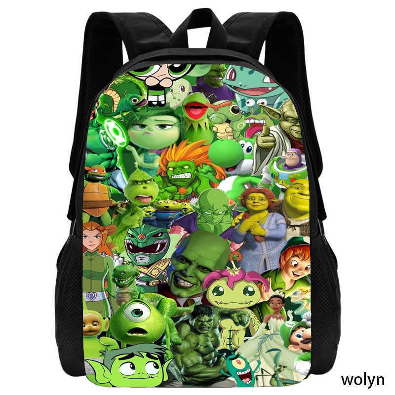 Inside Out 2 Anime Backpack For School And Travel With Storage Compartments