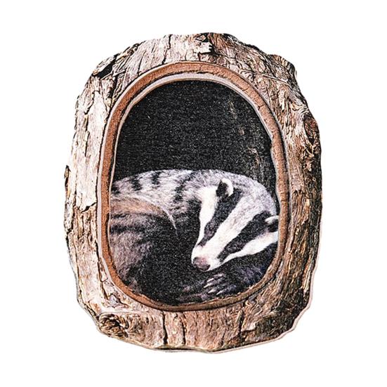 Tree Hole Animal Refrigerator Magnet Wooden Animal Fridge Magnet Home Office Kitchen Cabinet Locker Whiteboard Decoration