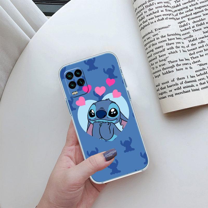 Cartoon Stitch Durchsichtige Handyhülle für Motorola Moto G10 G20 G30 G31 G32 G34 G35 G41 G42 G50 G51 G52 G55 G60 G60S