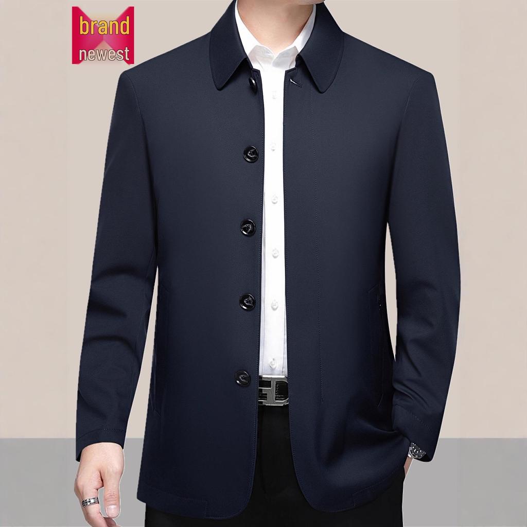 Men's Woodpecker Jacket: Lightweight, High-End Spring/Autumn Outerwear for Middle-Aged Executives (2025 New)