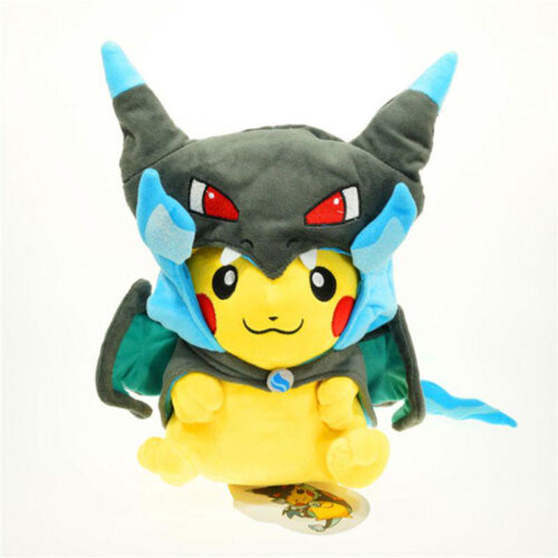 Go Eevee Pikachu Squirtle Plush Stuffed Toy Gifts Figure Version Tv