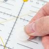 Quilting Templates Ruler Grips Strong Adhesive Non-Slip Grips Non-Slip Pads Enhanced Precision Quilting Rulers for DIY