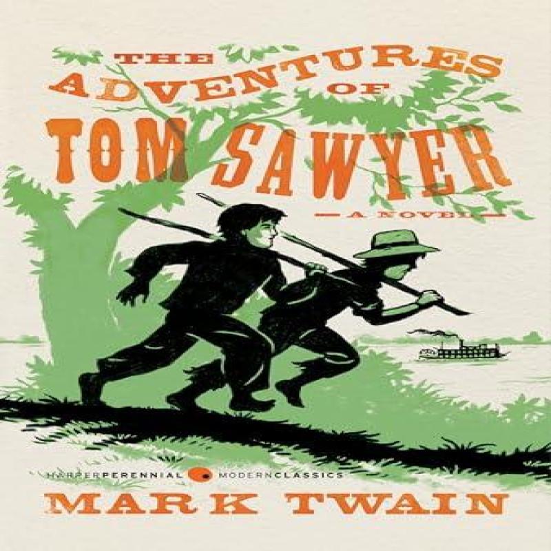 The Adventures of Tom Sawyer by Mark Twain Paperback Book 9780063439887