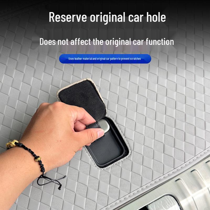 Full Coverage Trunk Mat for 26 NIO ES9 Models: Seat Back & Tail Box Interior Accessory