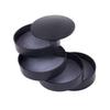 Creative Jewelry Storage Box New Design Fashion 4-Layer Rotatable Jewelry Accessory Storage Tray with Lid Women Birthday Gift