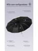 Windproof Dual-Use Sunscreen Umbrella with Reinforced Double Ribs for Students