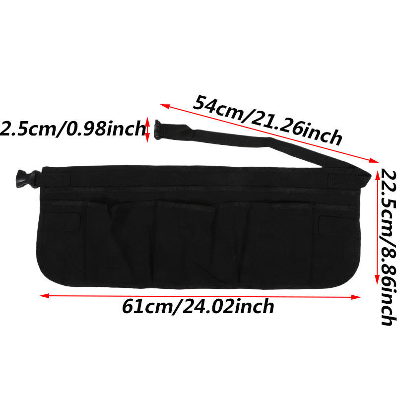 Mehrzweck Werkzeuggürtel Mehrfachtaschen Hüfttasche Herren Zimmerleute Elektriker Gartenarbeit Arbeit Langlebig Verstellbar Großes Fassungsvermögen Werkzeugtasche
