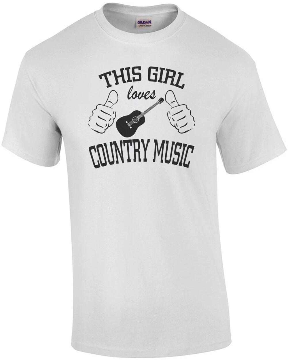 This Girl Loves Country Music T-Shirt S