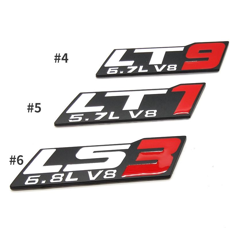 

Модифікація автомобіля 5,7 л 6,7 л 6,8 л Автомобільні наклейки LT1 LT9 LS3 Автомобіль Стандартний робочий об’єм Стандартний автомобільний задній стандарт Підходить для HEMI 6