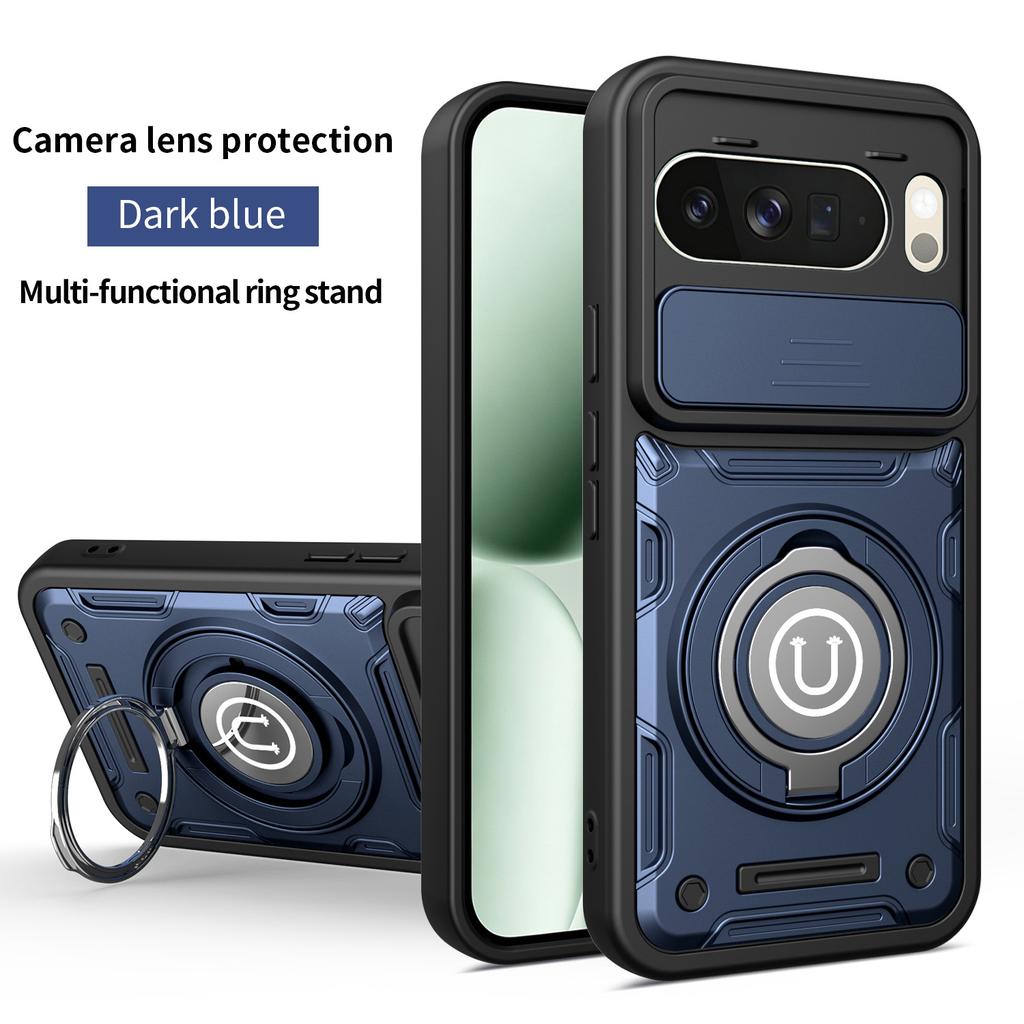 Applicable To Google Pixle10ProXL Ask the World Window Push Bracket Mobile Phone Case Pixel9Pro Anti-drop Protective Case