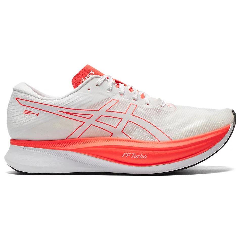 Asics S4 Comfortable Versatile Trendy Low-Top Carbon Plate Training Running Shoes Unisex sneaker Orange White 1013A129-100
