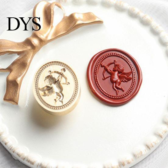 Metal Seal for Crafting Embossed Wax Stamp, Zinc Alloy Sealing Stamp with Various Artistic Stationery Patterns Wedding Invitations Envelopes