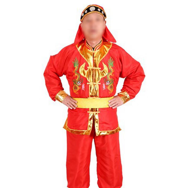 

Традиционный костюм для выступления с танцем дракона и льва XL