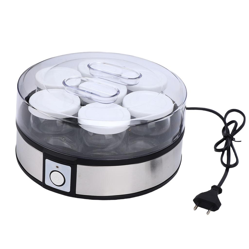 Elektryczny jogurtownik 20W ze stali nierdzewnej, wielofunkcyjny, przenośny, domowy automat do jogurtu na dżemy, budynie