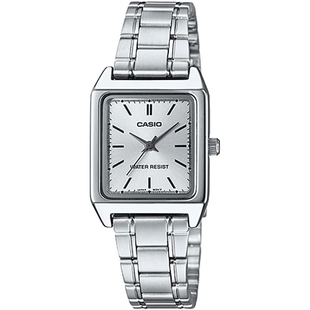 Casio Standard Quartz Women s Watch LTP-V007D-7E Silver Metal Band Imported Model