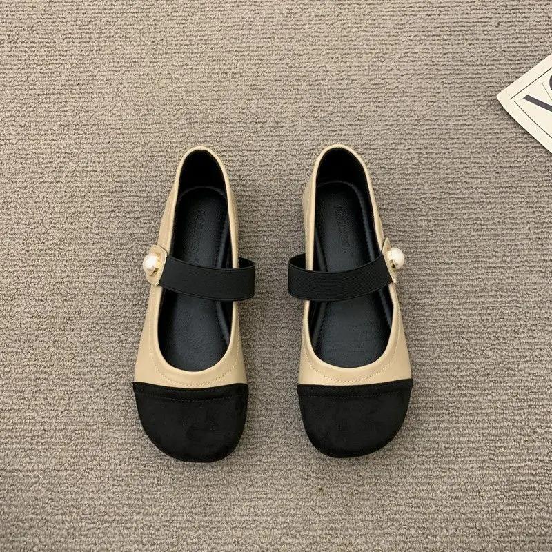 

Мода 2024 года, горячая распродажа, женская обувь на плоской подошве с пряжкой на ремешке, модные туфли на плоской подошве в тон цвета, новые туфли на плоской подошве с круглым носком, на низком каблуке, Zapatos 40 абрикосовый