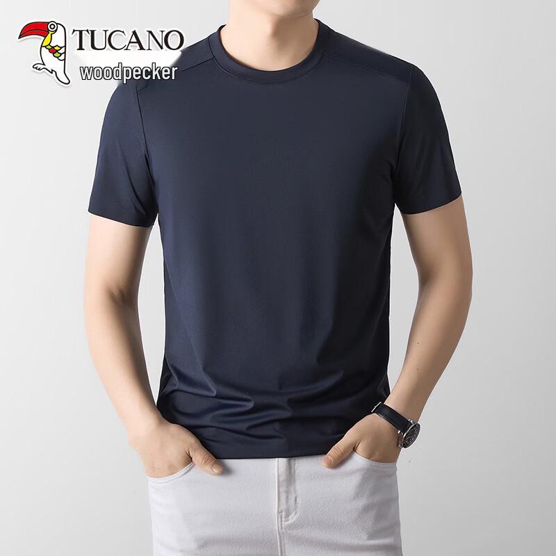 TUCANO Men's Slim Fit Cooling Crew Neck T-Shirt
