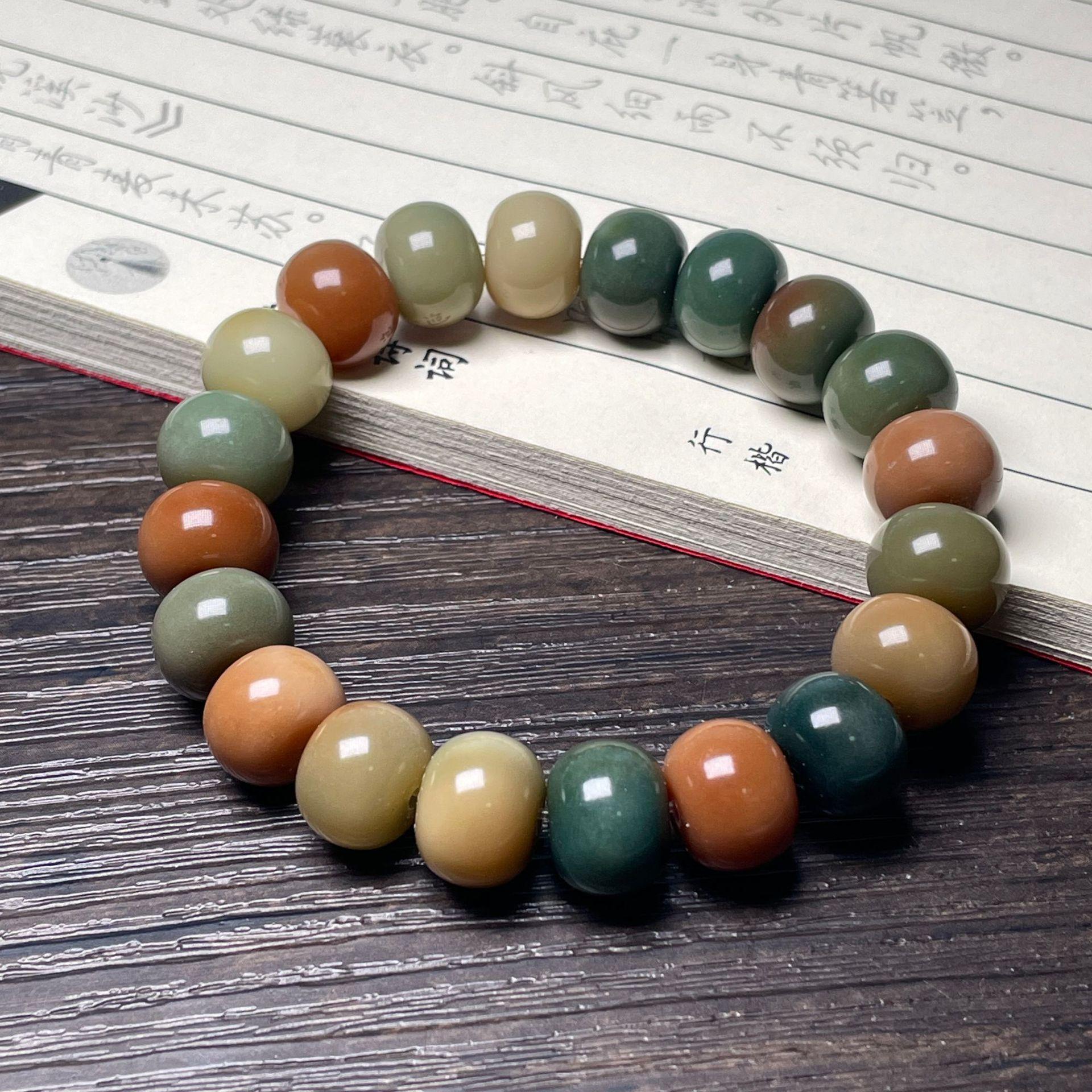 

Браслет «Кошачья лапка», обожжённый углём, Гравированный браслет, Студенское украшение для обёртывания пальца