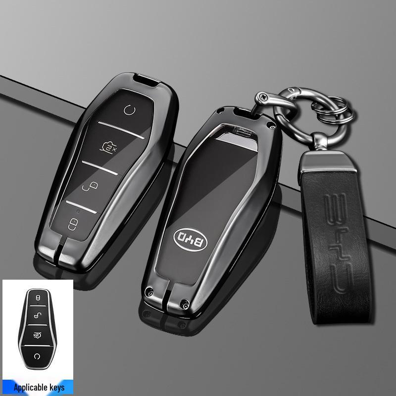 BYD 16-18rychlostní taška Rui Key: Kovové pouzdro Ochranný kryt pro Sirui, Tang, Song, G5, G6, E5 Staré modely