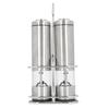 Electric Pepper Grinder Battery Powered 20g Stainless Steel Multifunctional with Stand Electric
