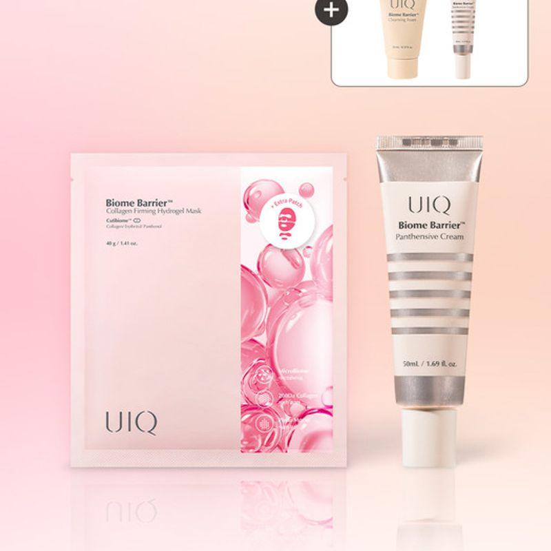 [5-pack] Barrier Collagen Firming Hydrogel Mask + Pantensive Cream 50ml (+ Barrier Foam 10ml, Pantensive Cream 10ml included)