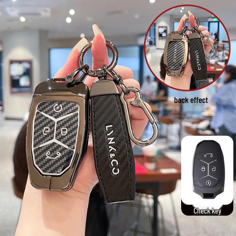 Lynk & Co 03 Key Case: Compatible with 2025 Models 01, 02, 03, and High-end 06, 07, 09.