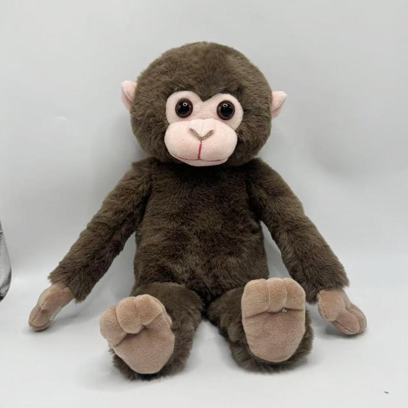 

Cartoon Gorilla Plush Plaything Chimpanzees Punch Monkey Soft Stuffed Doll Backpack Car Bag Room Decor Birthday Gift