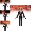 Adorable Mavuika Cosplay Costume Set For Genshin Impact Featuring Stylish Accessories
