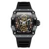 Fashionable Sports Fully Automatic Mechanical Watch Men's Silicone Band Waterproof Watch