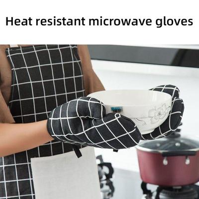 Thickened and Heat-resistant Microwave Oven, Household High-temperature Resistant Kitchen, Insulated Oven, Baking Gloves