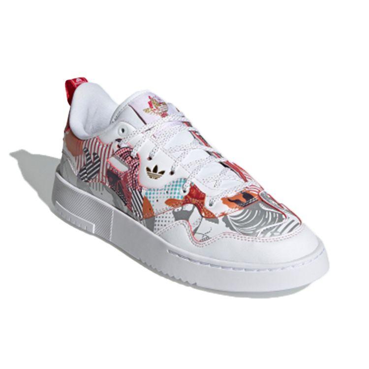 Adidas  Supercourt XX Chinese New Year Women Sneakers White Cloud-White Scarlet S24185