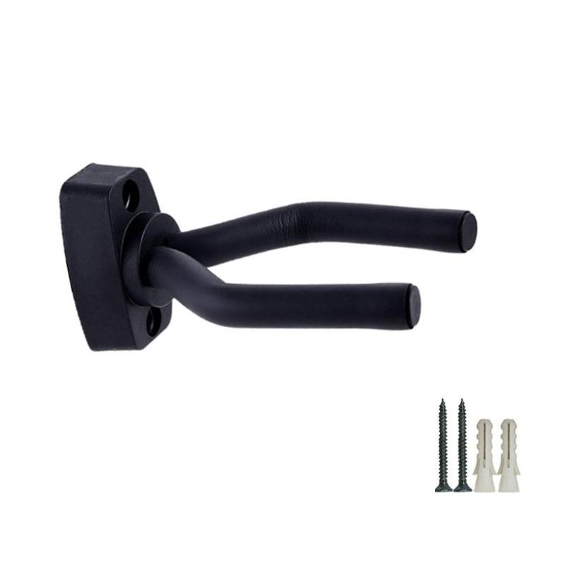 Guitar Wall Mount Hook Holder Racks Violin Hanger Stand Rack Bracket Display for Guitar Bass Skateboarding Easy To Install+Screw