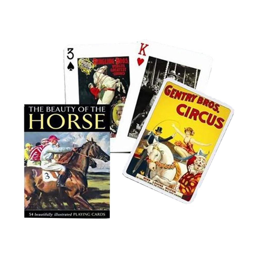 Jeu de cartes à jouer Piatnik (Beauté du cheval)