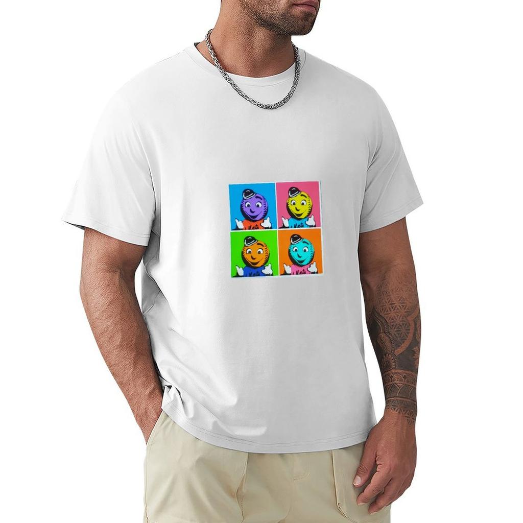 Mr Met Warhol TShirt High Elasticity Sports Tee Shirt