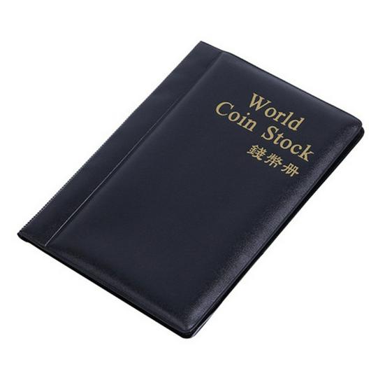 PVC Coin Album: Portable 10-Page, 24-Grid Storage for Coin Collection