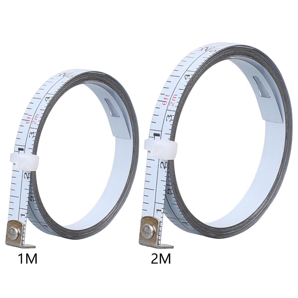 Clear Legible Marking Measuring Tape Featuring Easy to Read Graduations Double Scale System Metric & Royal Strong