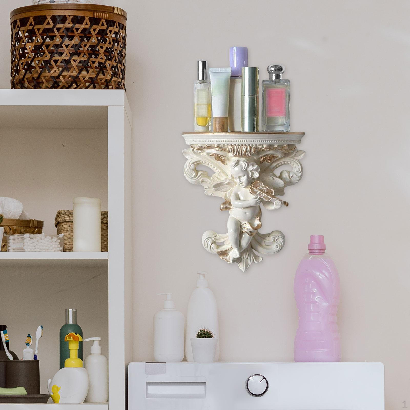 

Настенная скульптура ангела, подвесной органайзер для столовой или подсвечник