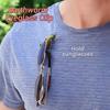 Eye Holder Earthworm Eyeglass Clip Multifunctional Inchworm Clip Cute Little Bug Brooch  Gift